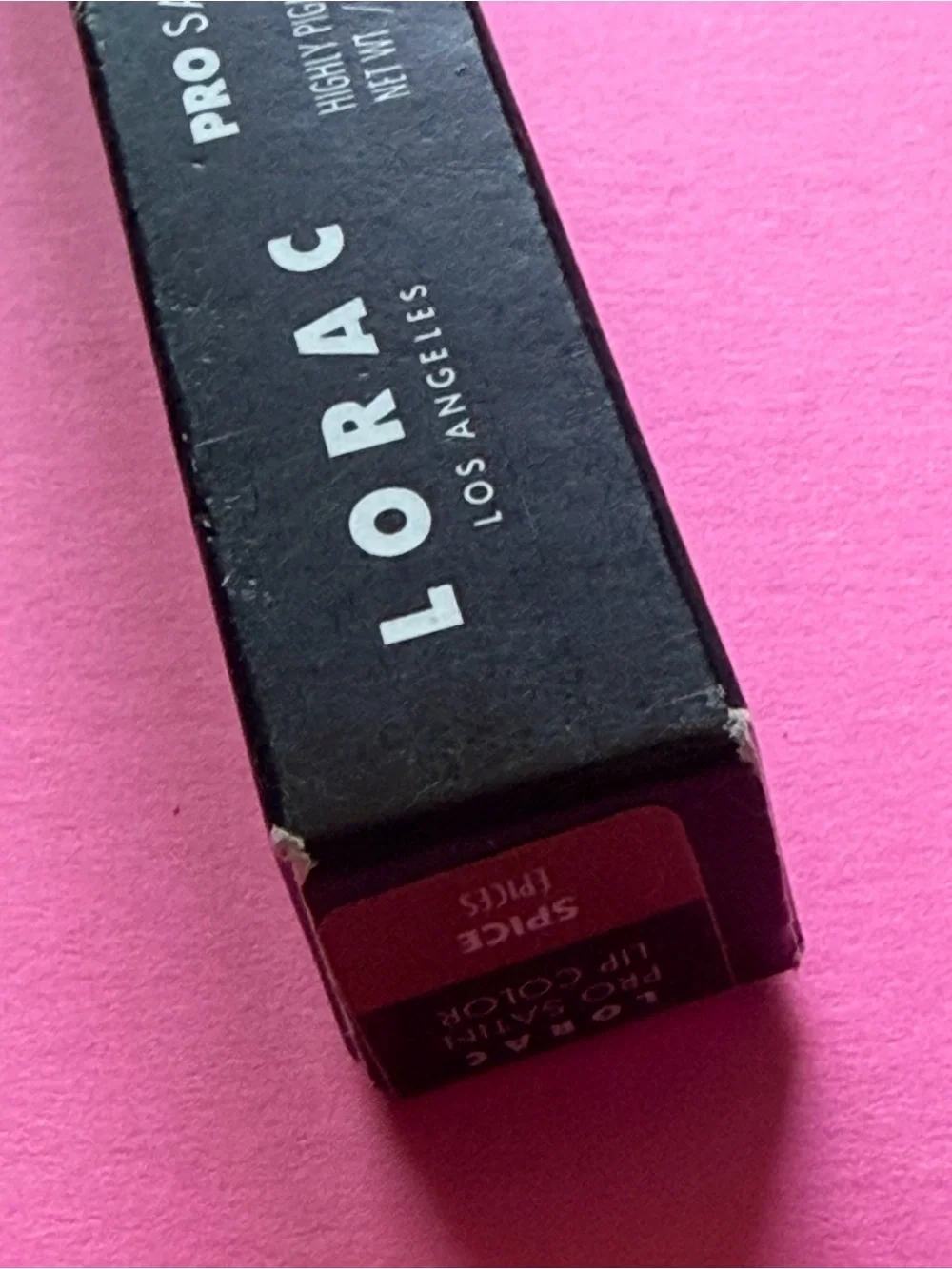 Lorac Pro Satin Lip Color Spice Lipstick